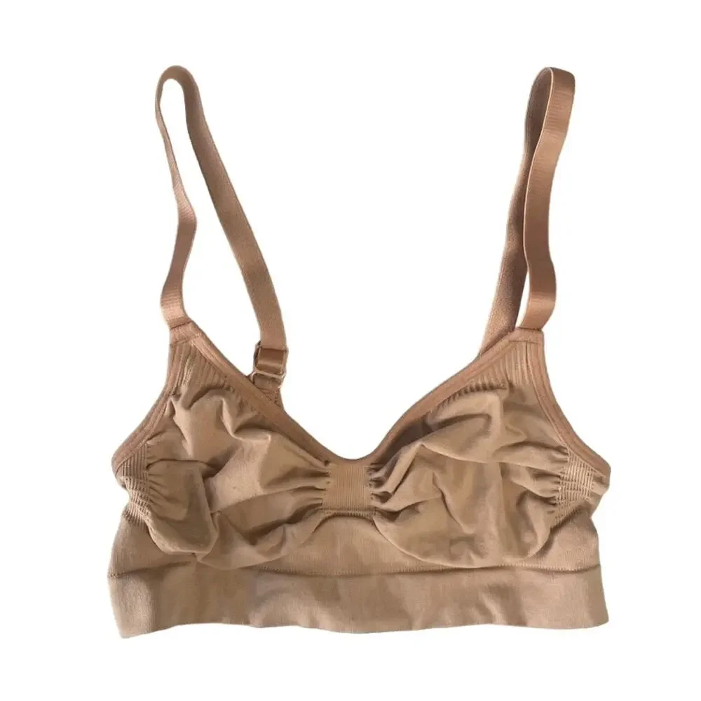 SKIMS Nude Seamless Sculpt Shapewear XXS XS Bralette No Padding Clay Light - Picture 1 of 2